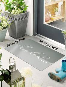 Tappetino da bagno, tappeto da terra in terra di diatomee per la decorazione del bagno, tappeto da bagno, tappeto da cucina