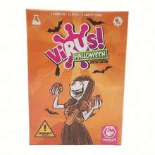 Trò chơi bài Virus, Trò chơi bài Virus Goliath, Trò chơi bài vui nhộn lây lan, Trò chơi bài gia đình thú vị, Đêm tiệc vui nhộn nhanh chóng cho 2-6 người! Trò chơi chiến lược dành cho gia đình và người lớn, Vui nhộn và cạnh tranh khốc liệt, Thích hợp làm quà tặng Halloween, Giáng sinh, trò chơi cờ bàn, quà tặng ngày lễ! - Nhiều màu - Xem 4