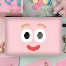 1 pieza de bolsa de almacenamiento de expresión creativa, con un diseño de moda. Con un diseño elegante, es adecuada para fiestas de vacaciones, regalos de Halloween, uso diario, etc.