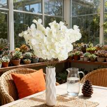 1/3/100 Stücke Künstliche Blumen - Motten Orchidee, Seide Motten Orchidee, Künstliche Pflanzen, Heim, Esszimmer, Wohnzimmer, Außengarten Dekoration, Die Kunst des Blumenarrangierens, Fotografie Requisiten, Herbst, Frühling, Vase, Blumenwand, Blumenkranz, Brautstrauß, Hochzeitsdekoration, DIY Blumenkranzmaterialien, Geburtstagsparty Dekorationsmaterialien, Heimdekoration Accessoires, Valentinstag, Neujahrsgeschenke