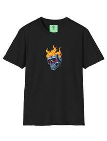 Cosmos Dark Side T-Shirt, Space Graphic Tee, Astronomy Shirt, Galaxy Print Top, Celestial Theme Apparel, Universe Graphic Tee - màu đen - Xem 1