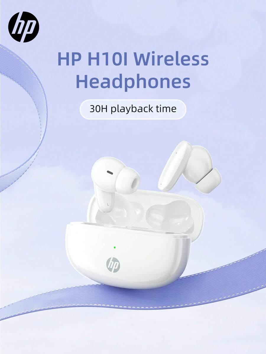 Tai nghe không dây HP: Thời lượng pin 30 giờ, Phù hợp cho hoạt động thể thao, Tương thích với iPhone, Android và iOS, Hỗ trợ cuộc gọi thoại, Phù hợp cho phụ nữ, trẻ em, nam giới và người lớn, Đi kèm túi đựng tai nghe, Quà tặng Giáng sinh - tai nghe - Xem 1