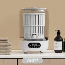 Portable USB Rechargeable Mini Automatic Washing Machine With Spin Dryer, 1500mAh 7.4V, No Plug-In Required, No Assembly Needed, Suitable For Business Travel, Home, RV, Washing Underwear And Socks, Cleaning Tool, Clothing Cleaner For Home, Apartment, Travel, Outdoor Camping - Multicolor - View 13