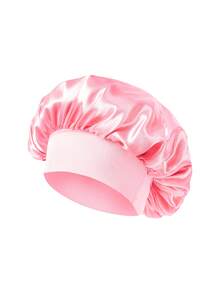 1/2pcs Luxurious Satin & Silk Bonnet For Sleeping - Adjustable Comfort Fit With Tie Band - Unisex Night Hair Protection For Men & Women Home Bathroom Decor Spring Summer Autumn Winter