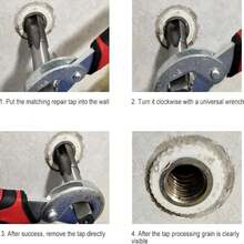 5pcs Hand Straight Groove Thread Tap M3 To M8 Quick Tapping And Internal Thread Hardware Tool Set Adjustable T-Handle Ratchet Tap Reamer Hand Manual Holder Wrench M3 M4 M5 M6 M8 Metric Machine Screw Thread Plug T-Shaped Tool