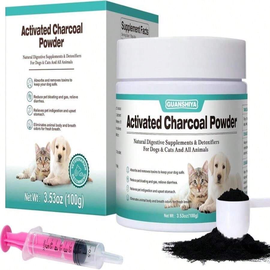 Activated Charcoal For Dogs, Cats, And All Pets, Charcoal For Dogs ... - Calming Charcoal For Cats