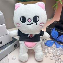 [Kids Play Animal Figures]Anime Kawaii Doll Figures  Kawaii Cartoon Stuffed Animal Plushies Stray Plush Doll Toys Kawaii Adults KZ Fans Keychain Pendant Gift A Christmas And Birthday Gift For A Friend - c-7 - Xem 3