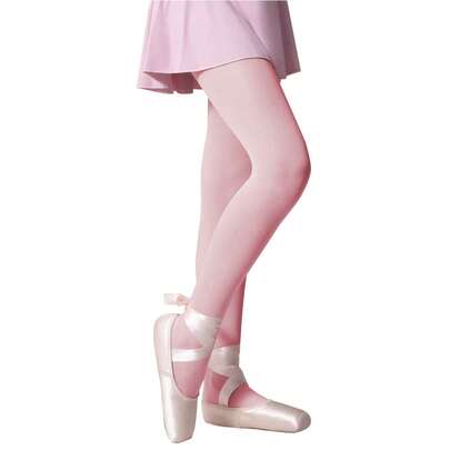 Meia Calça Infantil Para Dança Com Elastano Fio 40 Feminina Ballet e Jazz Sem Abertura