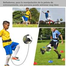Kit de Entrenamiento de Fútbol, Escalera de Entrenamiento Deportivo de 6M, 1 Cinturón de Entrenamiento de Fútbol, 12 Conos, 1 Cuerda para Saltar, Bolsa de Almacenamiento, Equipo de Fútbol, Accesorios - 1 - Ver 3