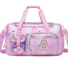 Girls' Travel Bag, Overnight Bag, Handbag, Sleepover Bag, Dance/Gym Bag With Shoe Compartment - Travel Bag Single Bag - View 12