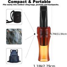 Crow Decoy, Crow Calling Whistle, Realistic Bird Sound Device To Attract Crows, Outdoor Use, Suitable For Beginners And Professionals, Best Gift