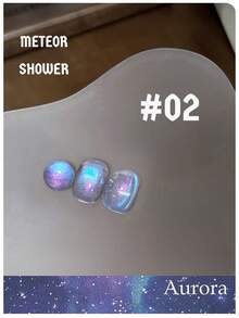 MISS SHAKA 10ml秋冬美甲冰透明极光粉蓝猫眼凝胶指甲油胶2025 Y2K指甲闪光美白流行凝胶美甲美甲沙龙家居DIY美甲用品圣诞美甲 - 彩色 - 查看 15