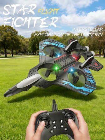 儿童,模型飞机,遥控飞机,特技高度设定,抗摔,泡沫,重力滑翔机,特效彩灯,四轴飞行器,颜色随机配件