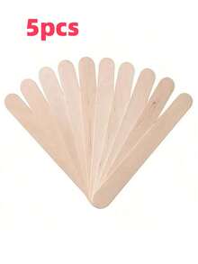 1/10/20/30 Palitos de madera desechables para depilación con cera, espátulas de madera para depilación de mujer, herramientas de belleza - Multicolor - Ver 11