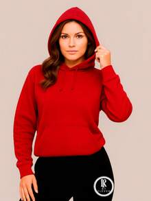 Women Sweatshirts - Merah - View 2
