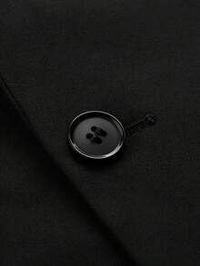 Men's High-End New 2-Piece Suit, Suitable For Formal Occasions And Banquets - 黑色 - 查看 7