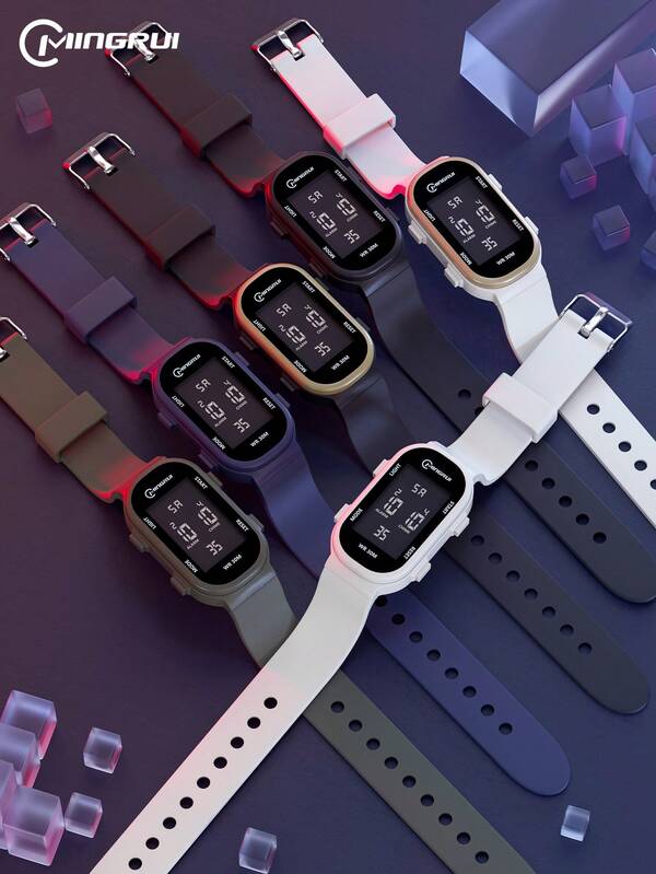 Middle School Student Electronic Watch, Teenager Junior/Senior High School Student Sports Waterproof Alarm Electronic Watch, Sports Bracelet