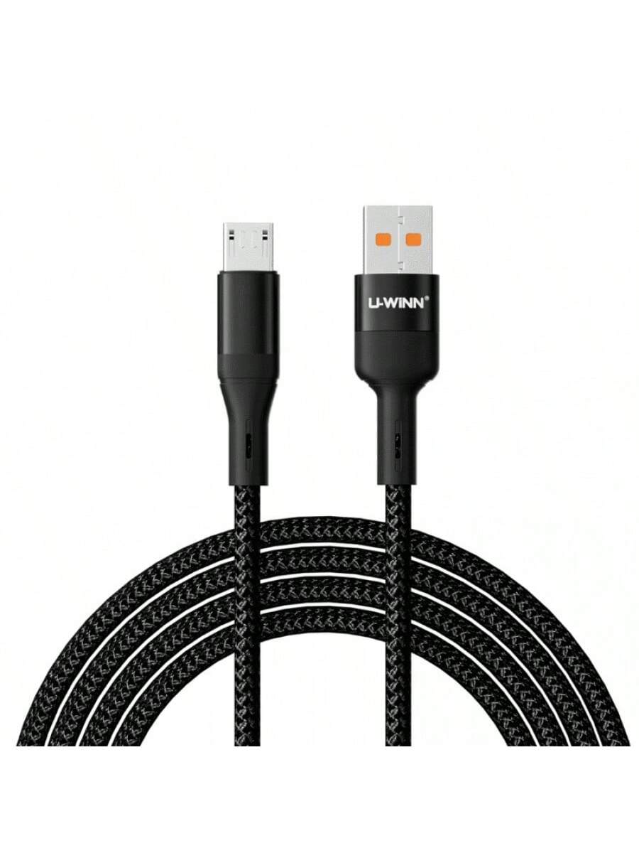 L202 Cable Micro USB 2.4A 1M Negro USB 3.0
