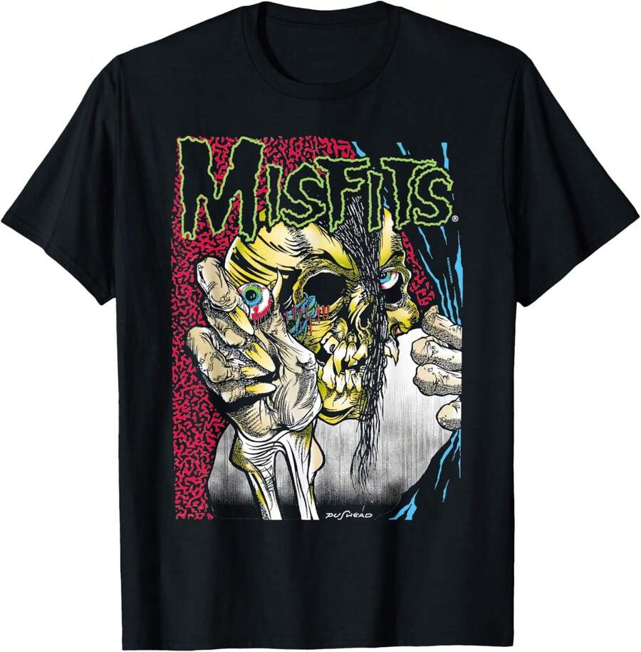 Misfits – Die Die Artwork T-Shirt - màu đen - Xem 1