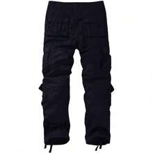 Men's  Cargo Pants - 藍色 - 查看 4