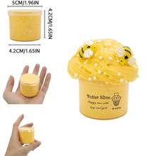 70ml 手工果冻透明脆史莱姆玩具，香味史莱姆，小可爱蜜蜂图案减压橡皮泥云史莱姆粘土蓬松史莱姆腻子 - 彩色 - 查看 9