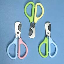 Ciseaux multifonctions, ciseaux de ménage, petits ciseaux courbés, ciseaux en acier inoxydable, ciseaux à double tranchant tranchants, vente directe d'usine