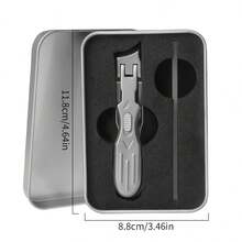 Nouveau coupe-ongles épais et dur, coupe-ongles convenant aux gros ongles d'orteils, lame tranchante, conception de poignée longue et confortable pour les hommes, les femmes et les personnes âgées. Cadeau parfait pour la Saint-Valentin