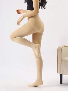 1 Pair Thick, High Elasticity, Minimalist Leggings