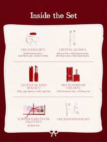 JOOCYEE Happy Me Day Lucent Glazed Rouge 514L 淡茶限量版生日庆典系列口红 持久镜面妆效 保湿提亮 不拔干 不掉色 - 514L Light Tea - 查看 8