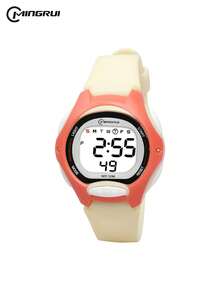 MINGRUI Best-Selling Waterproof Children's Watch, Simple & Fashionable, Luminous Alarm Clock Timer Multi-Function Watch For Boys & Girls, School Supplies, Kids' Gift - Multicolor - View 12