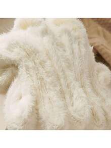 10pcs/5 Pairs Women's Super Soft Plush Socks - Comfortable Mid-Calf Design, Solid Color Styles Bring Double Warmth And Comfort, Mink Plush Socks, Mid-Calf Autumn/Winter Warm Socks, Thickened Fluffy Black And White Postpartum Sleep Fuzzy Socks