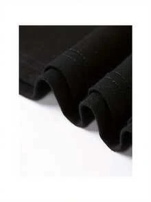 New 1pc Men'S MIsfits 'Classic Vintage' Black T Shirt, 100% Cotton Fabric, Crew Neck, Short Sleeve, Regular Fit, Weekend Casual Wear, All-Season Casual Wear, 180gsm - Ideal For Valentines New Year'S Day Father'S Day Christmas - 黑色 - 查看 5