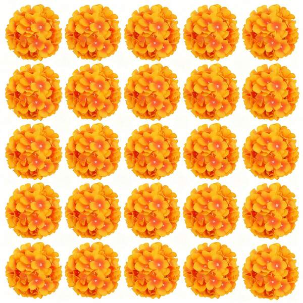 1/5/10/20 pièces Têtes de fleurs artificielles d'hortensia avec tiges, fleurs d'hortensia artificielles, décoration d'arrangement de table, fleur de soie artificielle, fleur violette artificielle pour la maison, le bureau, la fête, le mariage, plantes artificielles, décoration de printemps, chambre, bureau, jardin, décoration de chambre, Saint-Valentin, cadeau