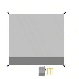 1PC Oversized Anti Sand Beach Blanket, Oversized Beach Mat, Portable Picnic Mat For Travel, Camping, And Hiking, Compact And Lightweight Beach, Essential For Outdoor Use