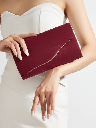 闪闪发光、奢华、迷人、优雅、天鹅绒材质、精致大号女士手拿包晚宴包舞会手提包带可拆卸链条适合婚礼优雅适合女孩、女士、大学生、新秀和白领人士参加派对、舞会、婚礼