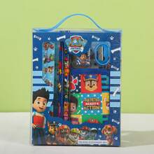 Paw Patrol Stationery Set, Includes Pencil, Ruler, Pencil Sharpener, Eraser, Birthday Stationery Gift Box, Student Prize, Back To School Gift