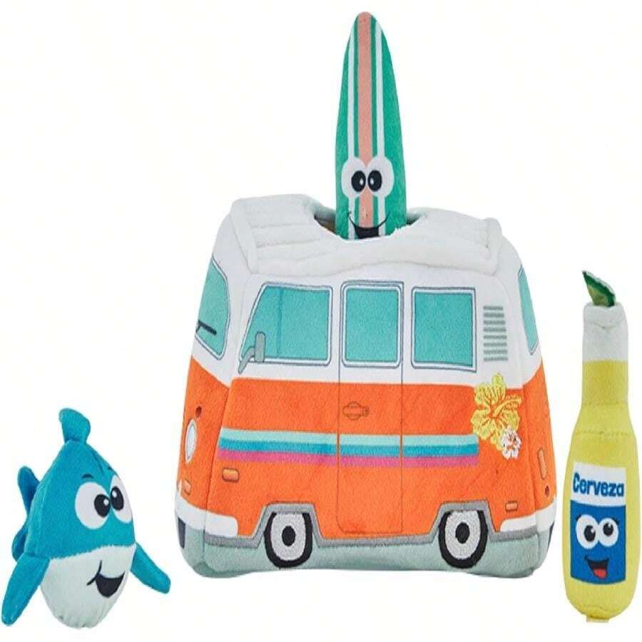 Outward Hound Snack Bag Tortilla Chips Puzzle Squeaky Dog Toys - ColorH - 查看 1