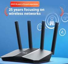 ASUS ASUS RT-BE88U WiFi7 Router, Gigabit Wireless Home Gaming Router With Dual 10Gbps Ports, Whole Home WiFi7 AiMesh System