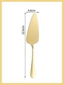 1 pièce/2 pièces Ensemble de couteau à gâteau et pelle en acier inoxydable, couteau à pain et pelle à pizza, couteau à dessert, convient pour la cuisine, les restaurants, les hôtels, les mariages, les anniversaires, les fêtes