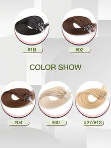 Tóc nối Micro Loop cao cấp làm từ tóc thật, dài 12-20 inch, 30g/miếng - Màu đen và nâu tự nhiên, thẳng mượt. Tóc nối Micro Loop Remy làm từ tóc thật, thẳng mượt như lụa, vòng nối siêu nhỏ vô hình, tóc nối làm từ tóc thật, mềm mại và bóng mượt, bền lâu. Tóc nối hạt siêu nhỏ Remy, dành cho nữ. Tóc nối Micro Loop thoải mái và chắc chắn. - Nhiều màu - Xem 11