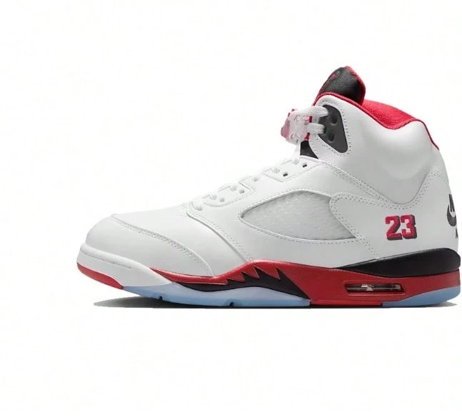 Giày thể thao Nike Jordan AJ5 nhẹ cho nam - Giày thường ngày đệm mùa đông HQ7978-101 - trắng - Xem 1