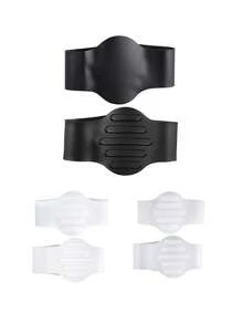 2双装足球鞋带套，硅胶鞋套，高抓地力防滑足球训练绑带，足球运动配件，柔软贴合，可调节绑带，适合足球训练和户外运动 - 彩色 - 查看 7