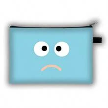 1 pieza de bolsa de almacenamiento de expresión creativa, con un diseño de moda. Con un diseño elegante, es adecuada para fiestas de vacaciones, regalos de Halloween, uso diario, etc.