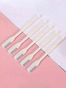 1pcs Manual Nose Hair Trimmer -360 °   Rotation Easy Use Accurate And Portable Comfortable Trimming Experience Easily Trim Difficult To Reach Noise Hair - 米色 1件 - 查看 4