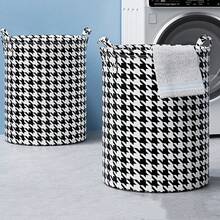 3pcs Laundry Basket, Foldable Dirty Clothes Storage Bin, Waterproof Hamper For Home, Bathroom
