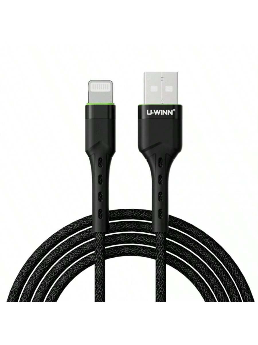 L203 Cable Lightning 2.4A 1M Negro USB 3.0