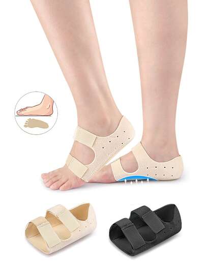 1 par de protetores de calcanhar antidesgaste, protetores de calcanhar com amortecimento de silicone, protetores de calcanhar para calçados esportivos e casuais