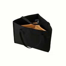 1 Stück/2 Stücke platzsparende dreieckige Aufbewahrungstaschen mit Griffen - ein Kleiderbügel-Organizer, perfekt für Schränke, Wäschebereiche und Trockengestelle - eine moderne und minimalistische Garderobe-Organizer Option, mit einem einfachen dreieckigen Design und strapazierfähiger Naht. - mehrfarbig - Übersicht 11