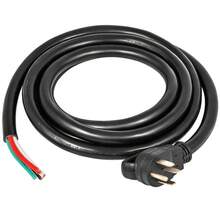 40Ft 50Amp Generator Extension Cord 6 Gauge STW 6/3+8/1 Generator Cord Generator Power Cord N14-50P To Bare Wire Cut Wire Cord Extension Power Cord RV Motor Home Generator Portable - Default - View 7