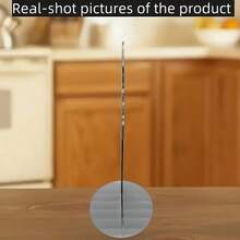 2 pezzi Portacandele natalizio in acrilico piatto bohémien con base, design di candele rosse e dorate con fiori di poinsettia e verde, perfetto per la casa, la camera da letto e la decorazione natalizia del tavolo del soggiorno, stile bohémien, design elegante di candele, decorazione natalizia